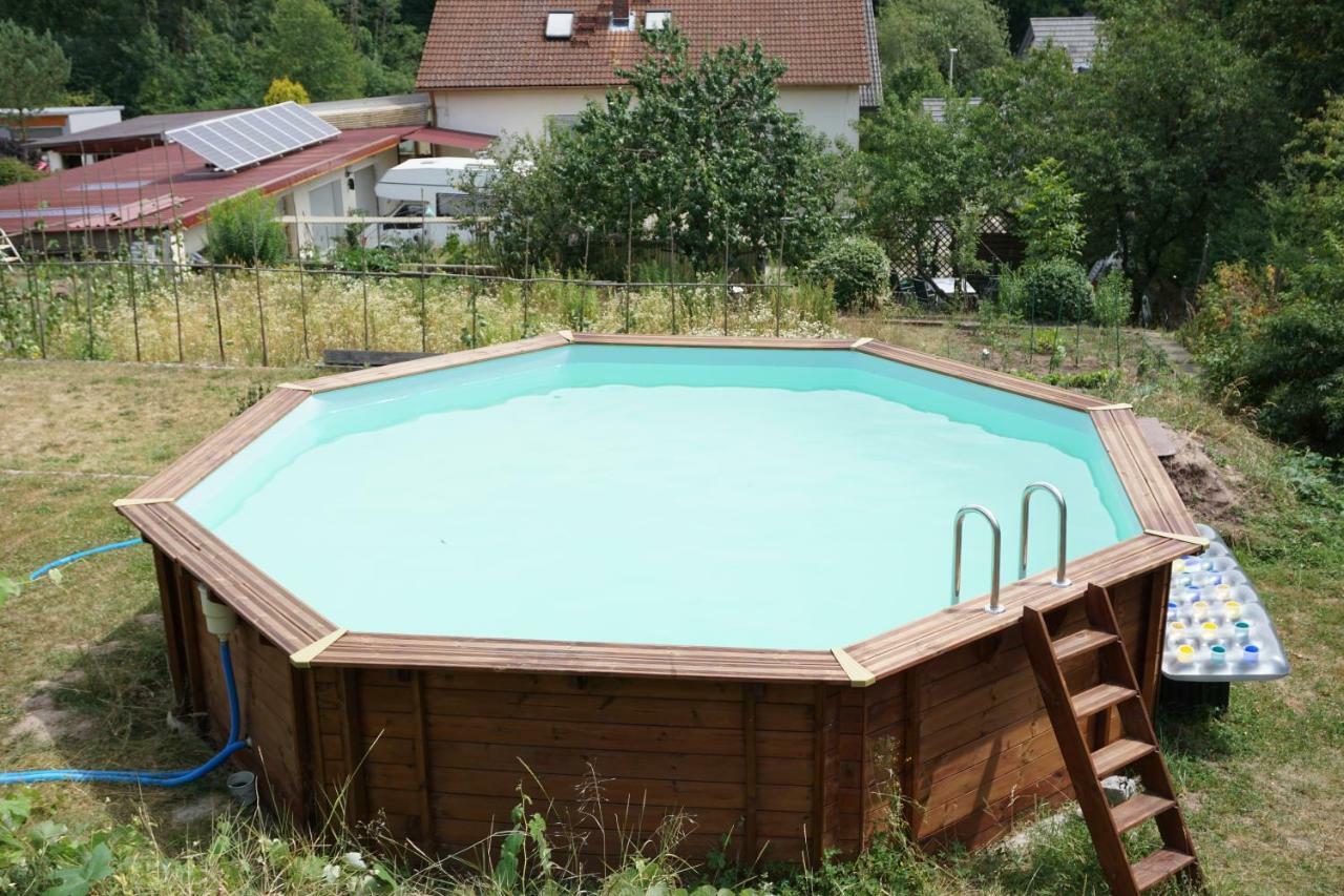Ferienwohnung Stettfeld Buitenkant foto