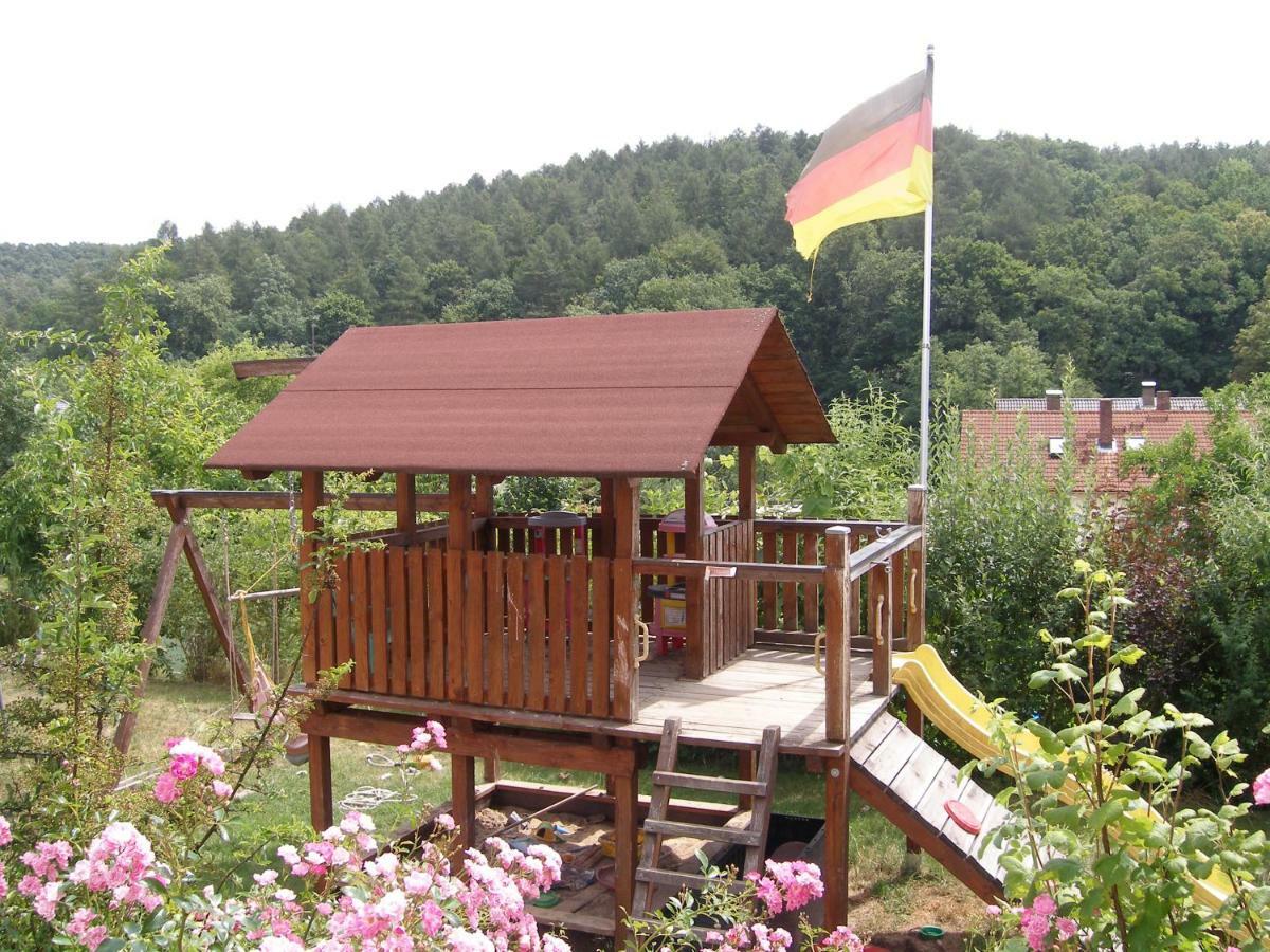 Ferienwohnung Stettfeld Buitenkant foto